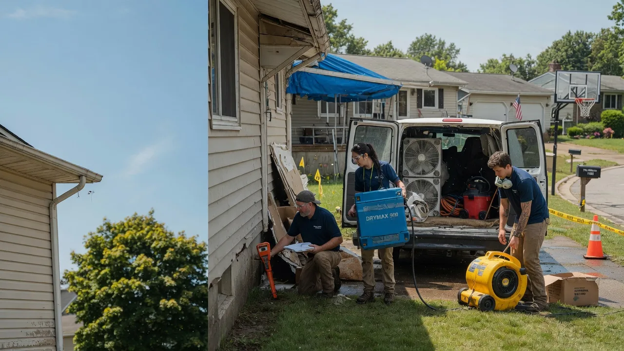 Ceiling Leak Cleanup in Eldred, PA near me